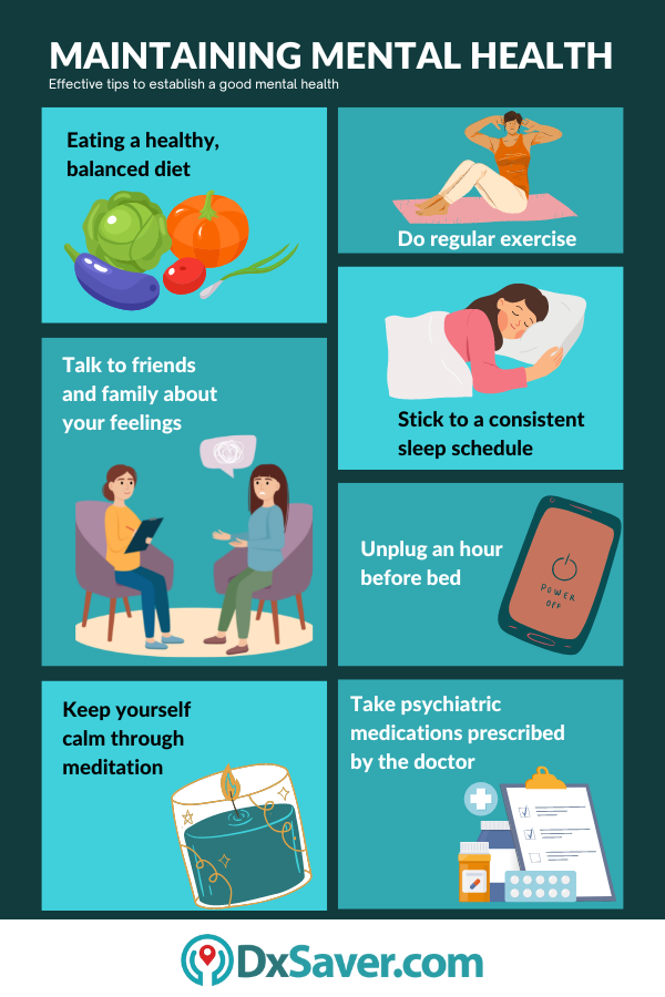 How to maintain good mental health