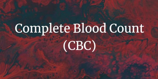 Complete blood count test measures the cells that make up the blood.