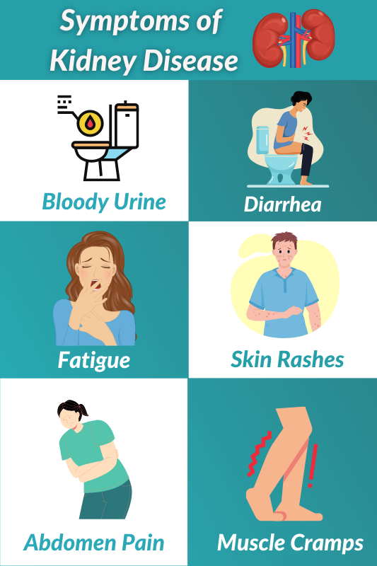 Symptoms of Kidney Disease New - DxSaver