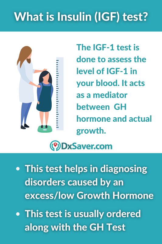 Know more about the importance of IGF-1 and the IGF-1 blood test.
