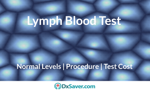 Lymph blood test cost, noram 